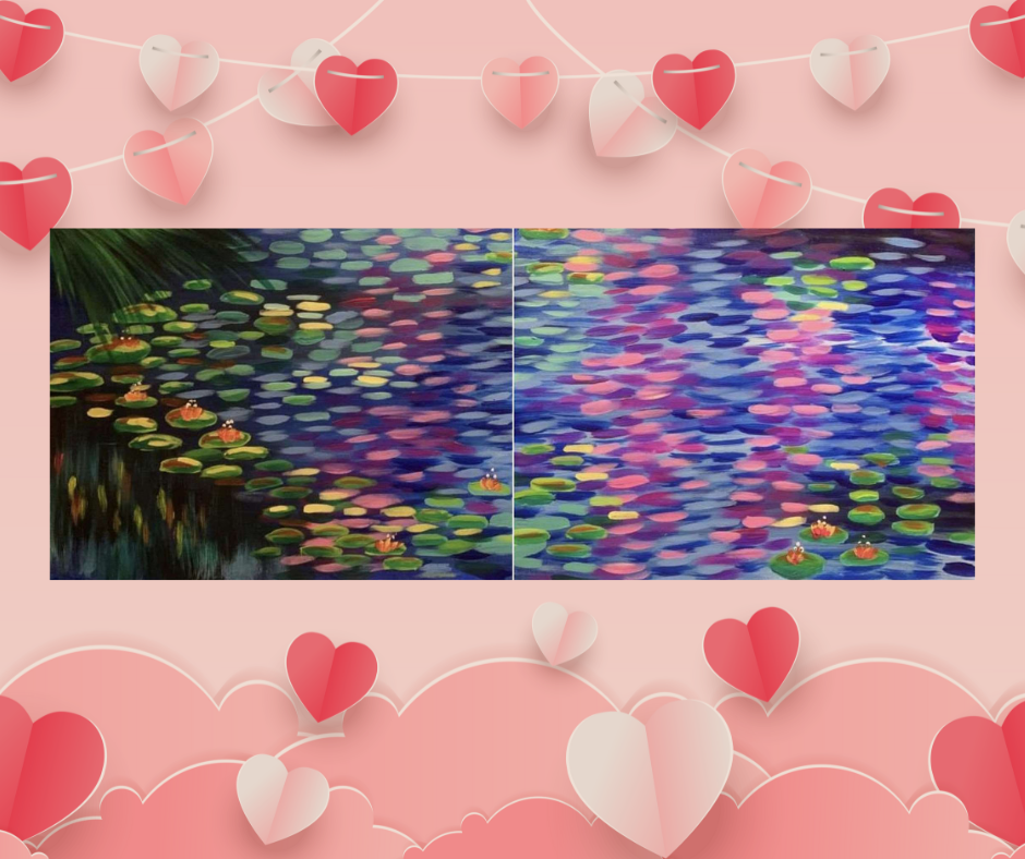 Monet's Waterlilies Date Night